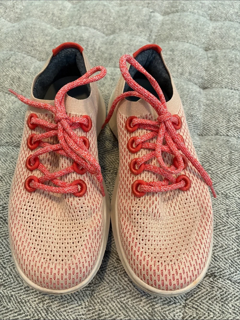 allbirds tree dasher in flame size 9.5